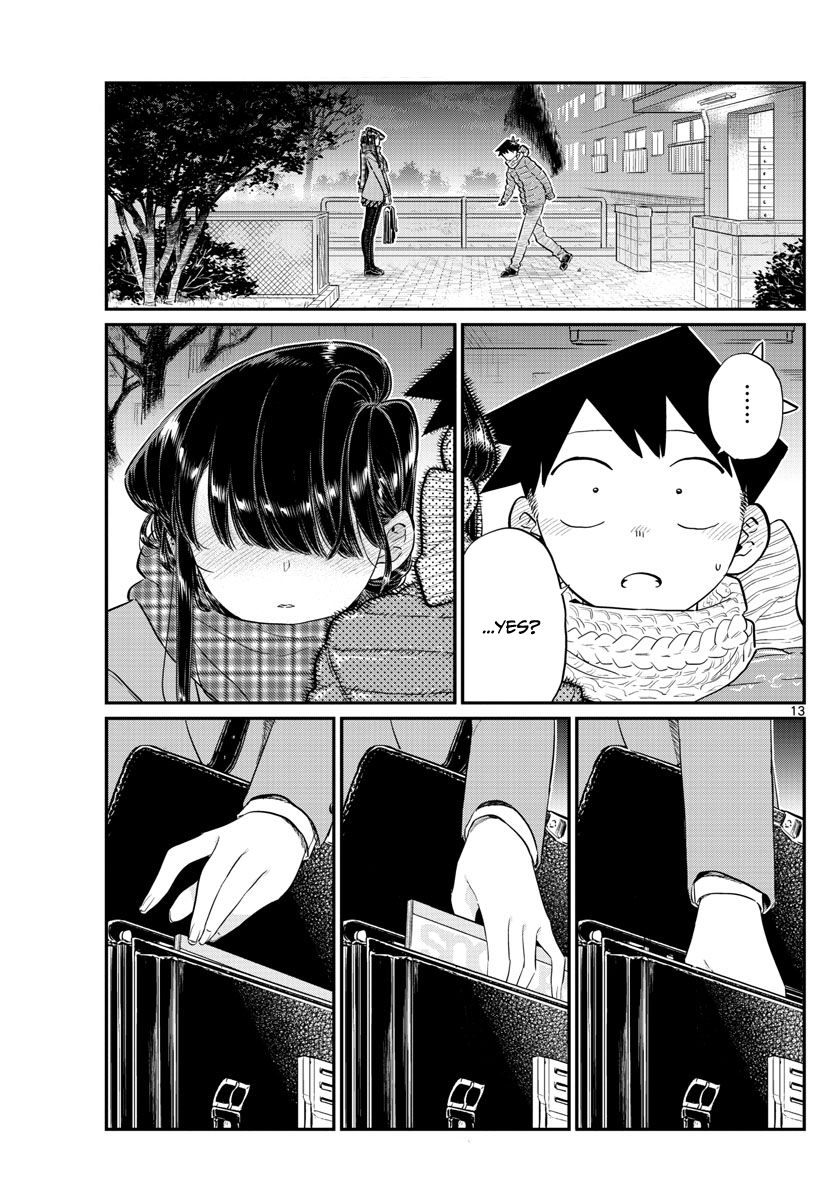 Komi-san wa Komyushou Desu Chapter 118 page 13 - Chapter 118 : Valentine's day 2
