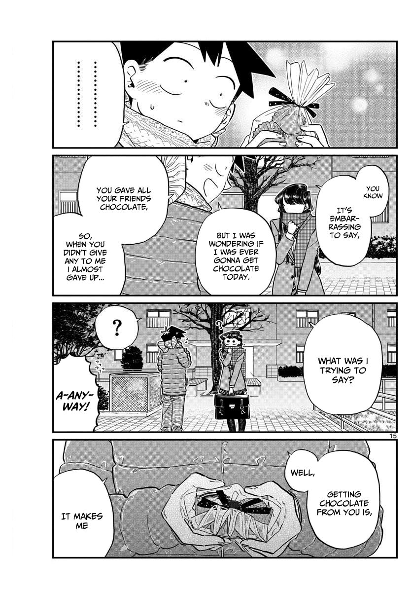Komi-san wa Komyushou Desu Chapter 118 page 15 - Chapter 118 : Valentine's day 2