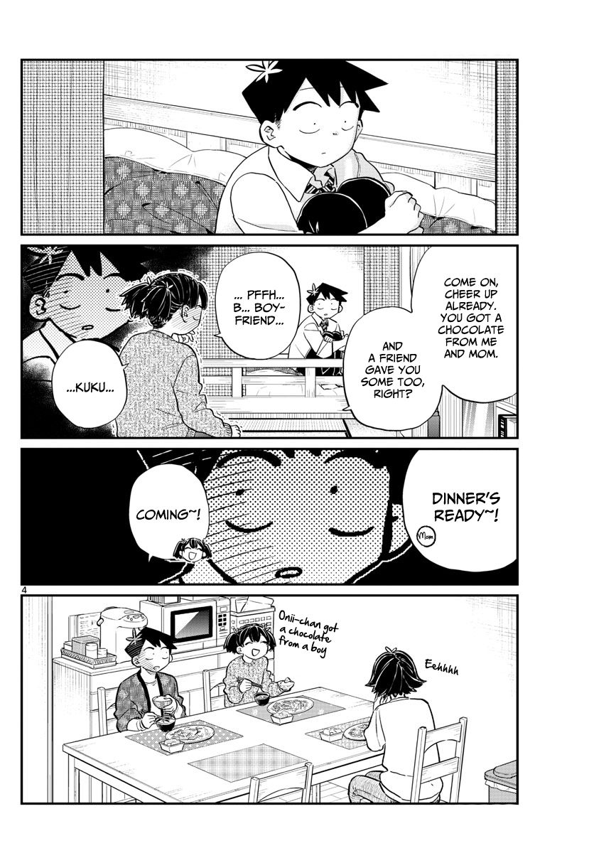 Komi-san wa Komyushou Desu Chapter 118 page 4 - Chapter 118 : Valentine's day 2