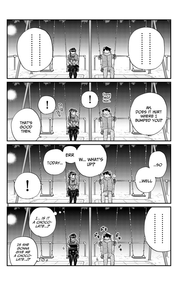 Komi-san wa Komyushou Desu Chapter 118 page 8 - Chapter 118 : Valentine's day 2