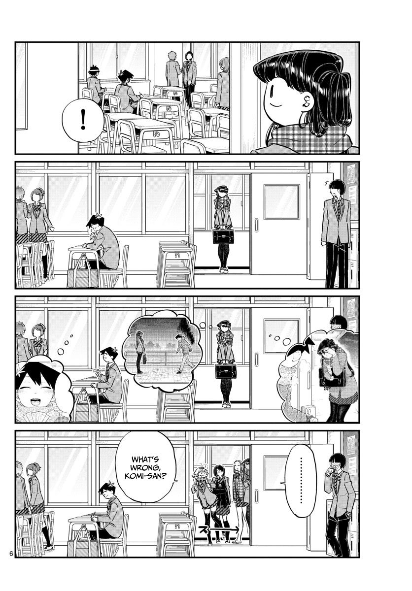 Komi-san wa Komyushou Desu Chapter 119 page 6 - Chapter 119 : After Valentines