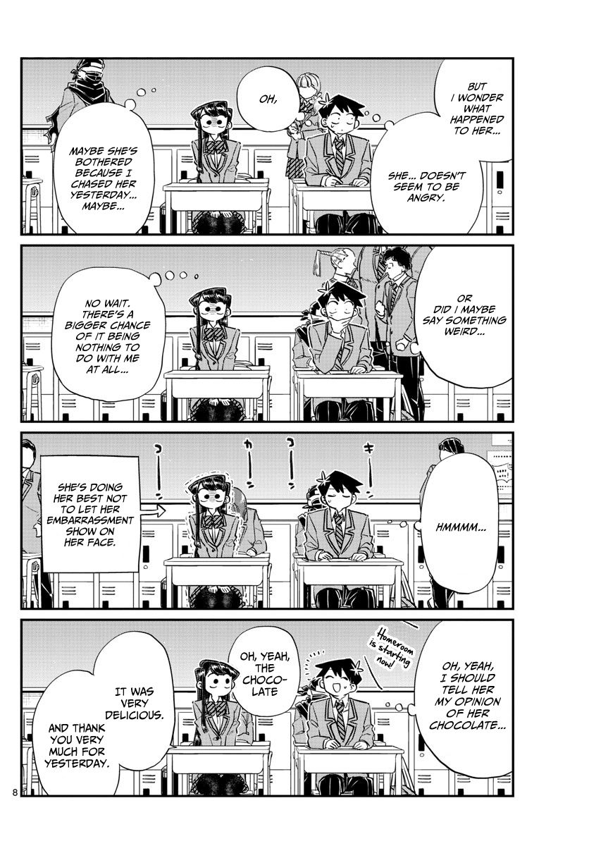 Komi-san wa Komyushou Desu Chapter 119 page 8 - Chapter 119 : After Valentines