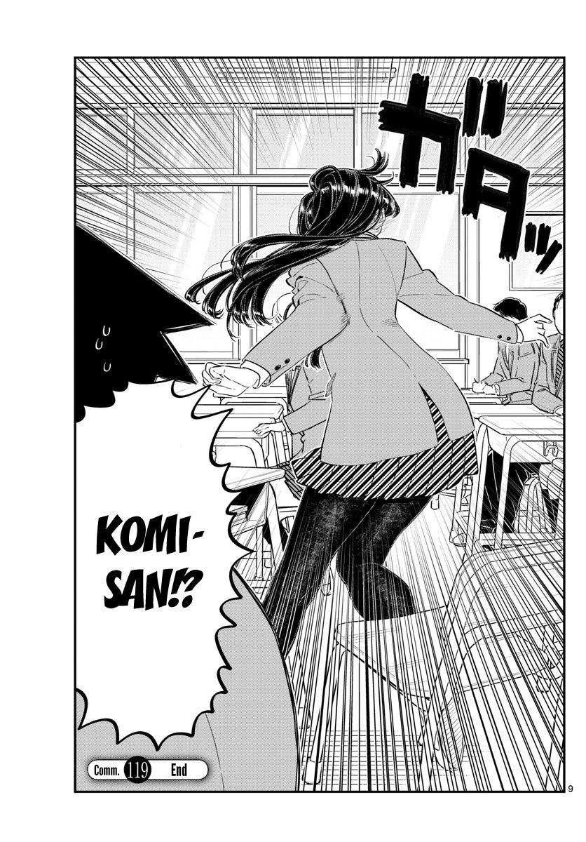 Komi-san wa Komyushou Desu Chapter 119 page 9 - Chapter 119 : After Valentines