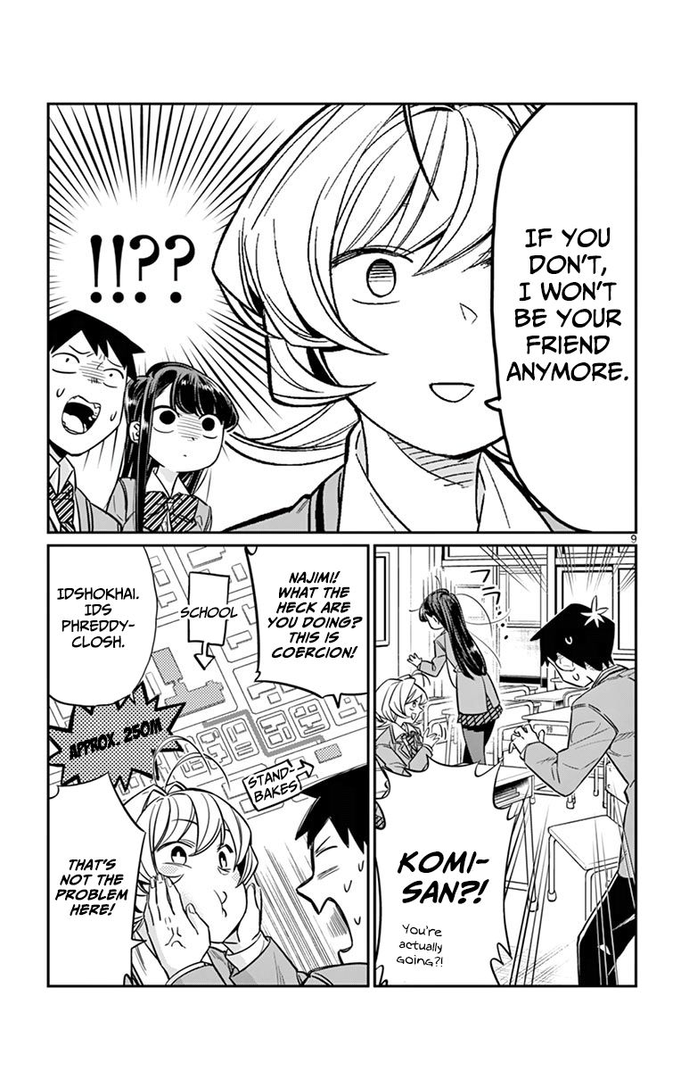 Komi-san wa Komyushou Desu Chapter 12 page 9 - Chapter 12 : Gofer