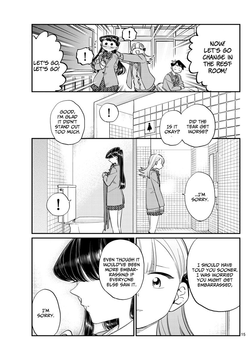Komi-san wa Komyushou Desu Chapter 120 page 6 - Chapter 120 : Stocking Tear