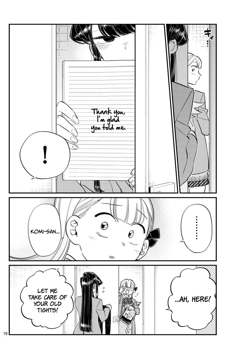 Komi-san wa Komyushou Desu Chapter 120 page 7 - Chapter 120 : Stocking Tear