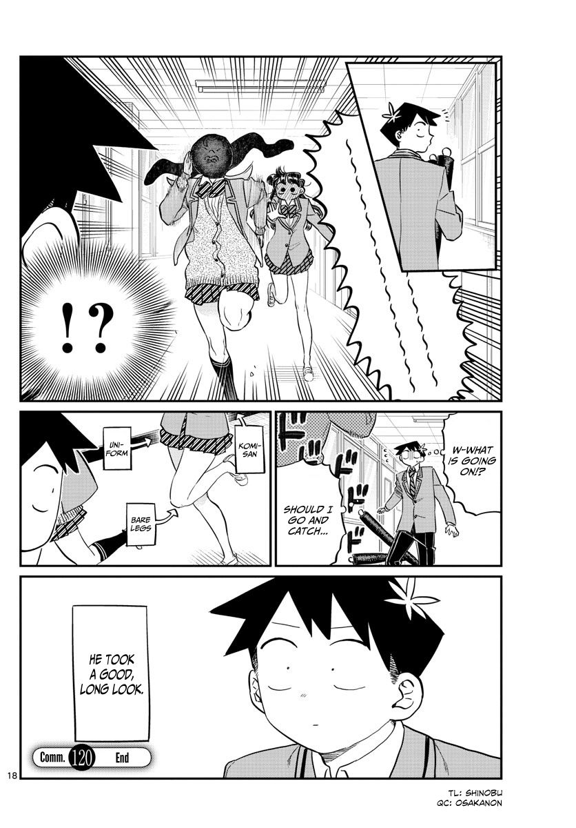 Komi-san wa Komyushou Desu Chapter 120 page 9 - Chapter 120 : Stocking Tear
