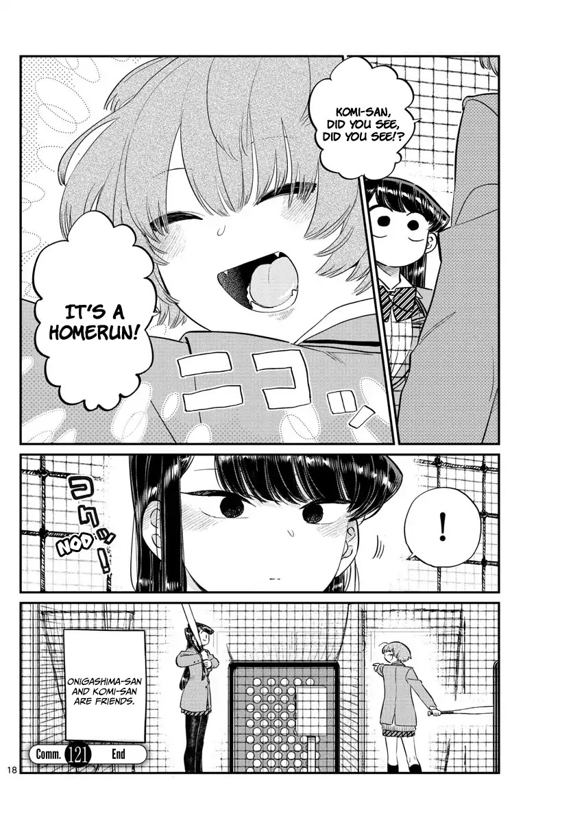 Komi-san wa Komyushou Desu Chapter 121 page 18 - Chapter 121
