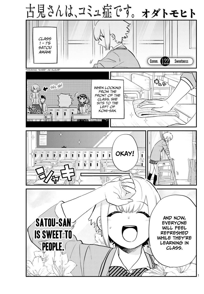 Komi-san wa Komyushou Desu Chapter 122 page 1 - Chapter 122