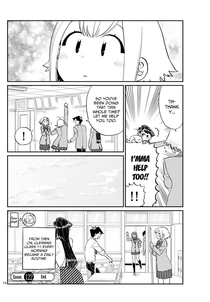 Komi-san wa Komyushou Desu Chapter 122 page 14 - Chapter 122