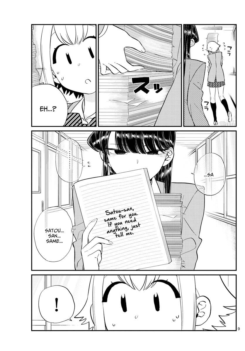Komi-san wa Komyushou Desu Chapter 122 page 9 - Chapter 122