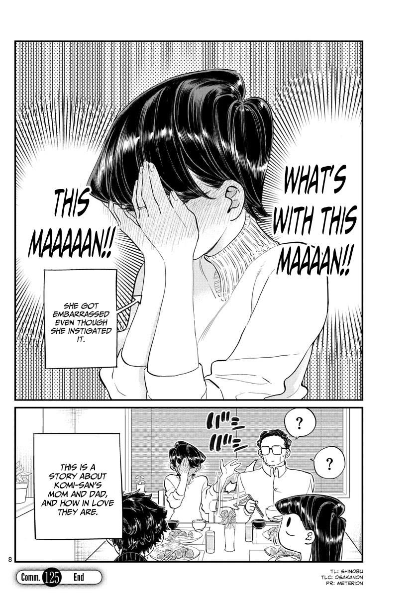 Komi-san wa Komyushou Desu Chapter 125 page 8 - Chapter 125