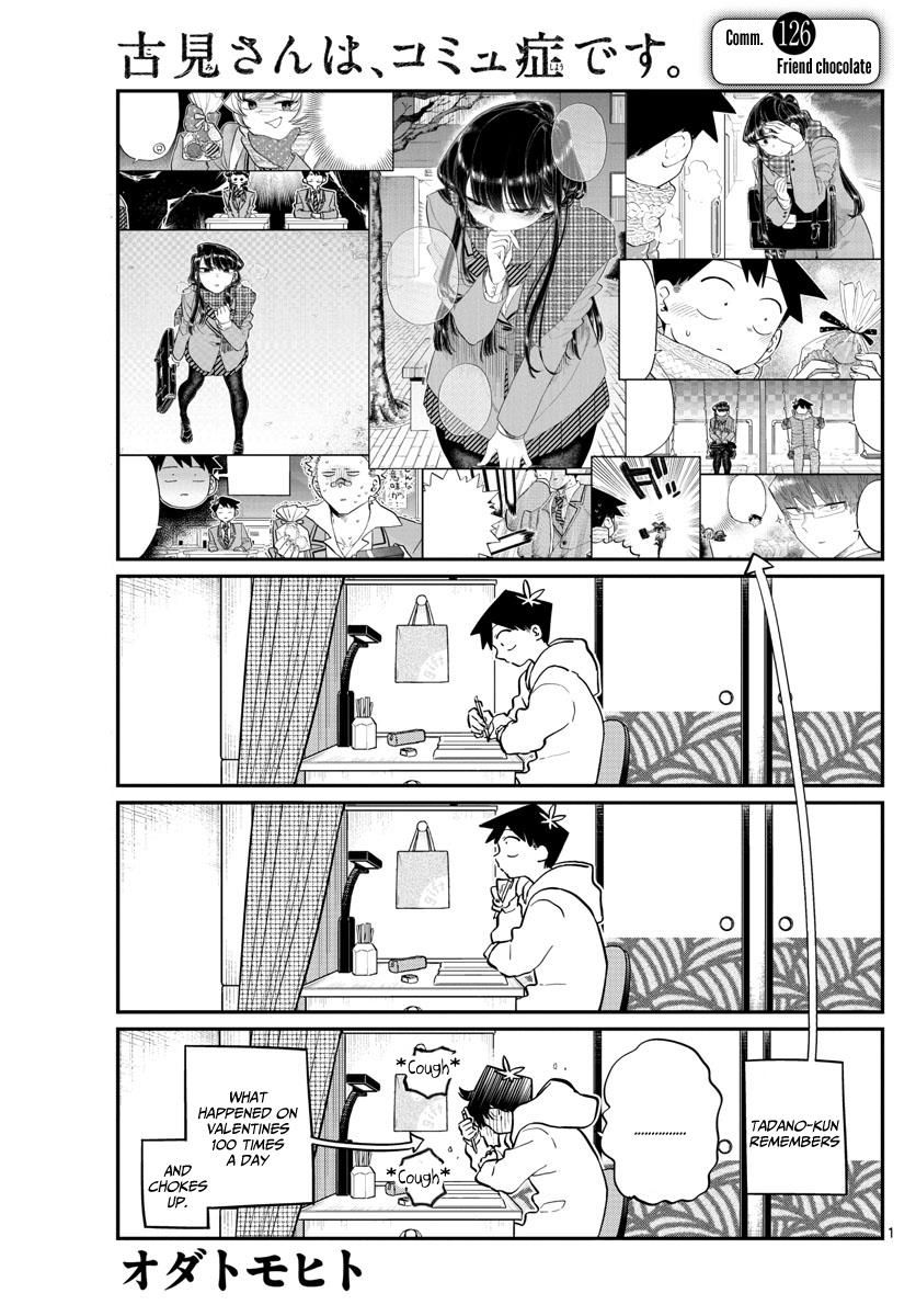 Komi-san wa Komyushou Desu Chapter 126 page 1 - Chapter 126