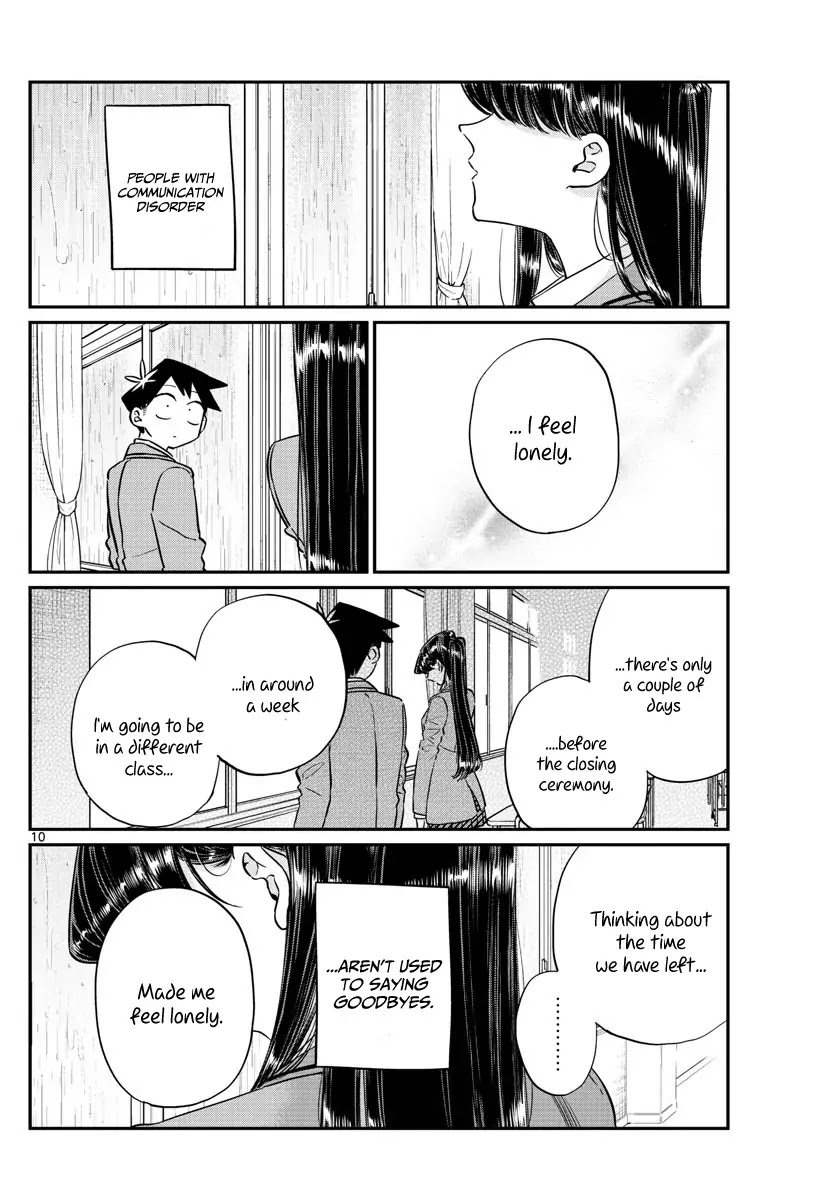 Komi-san wa Komyushou Desu Chapter 129 page 10 - Chapter 129