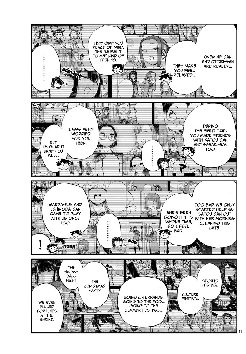 Komi-san wa Komyushou Desu Chapter 129 page 13 - Chapter 129