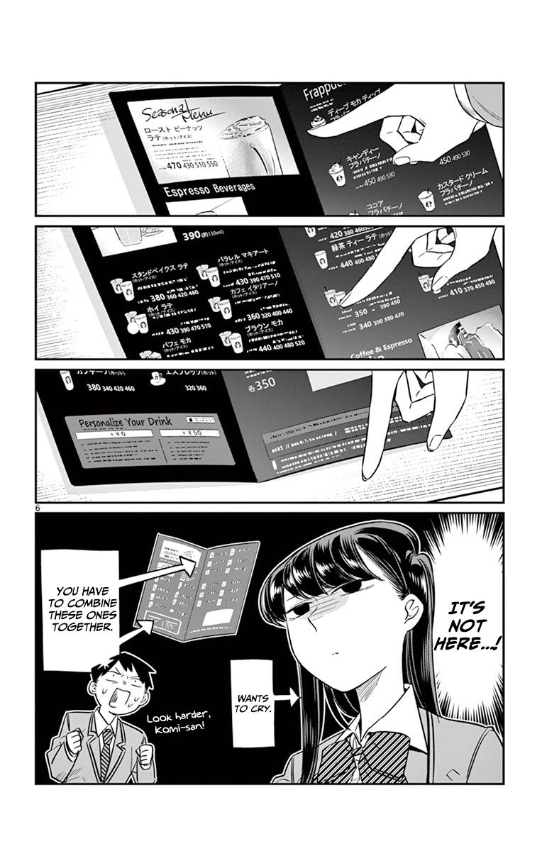 Komi-san wa Komyushou Desu Chapter 13 page 6 - Chapter 13 : My First Errand