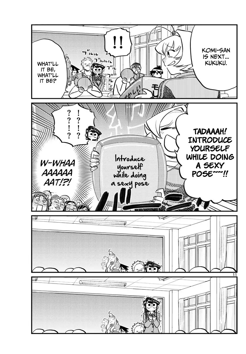 Komi-san wa Komyushou Desu Chapter 130 page 11 - Chapter 130: New Class