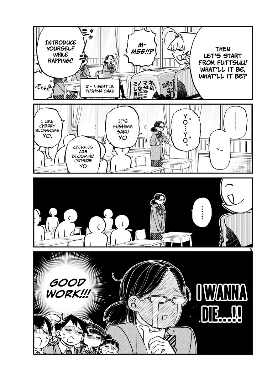 Komi-san wa Komyushou Desu Chapter 130 page 9 - Chapter 130: New Class