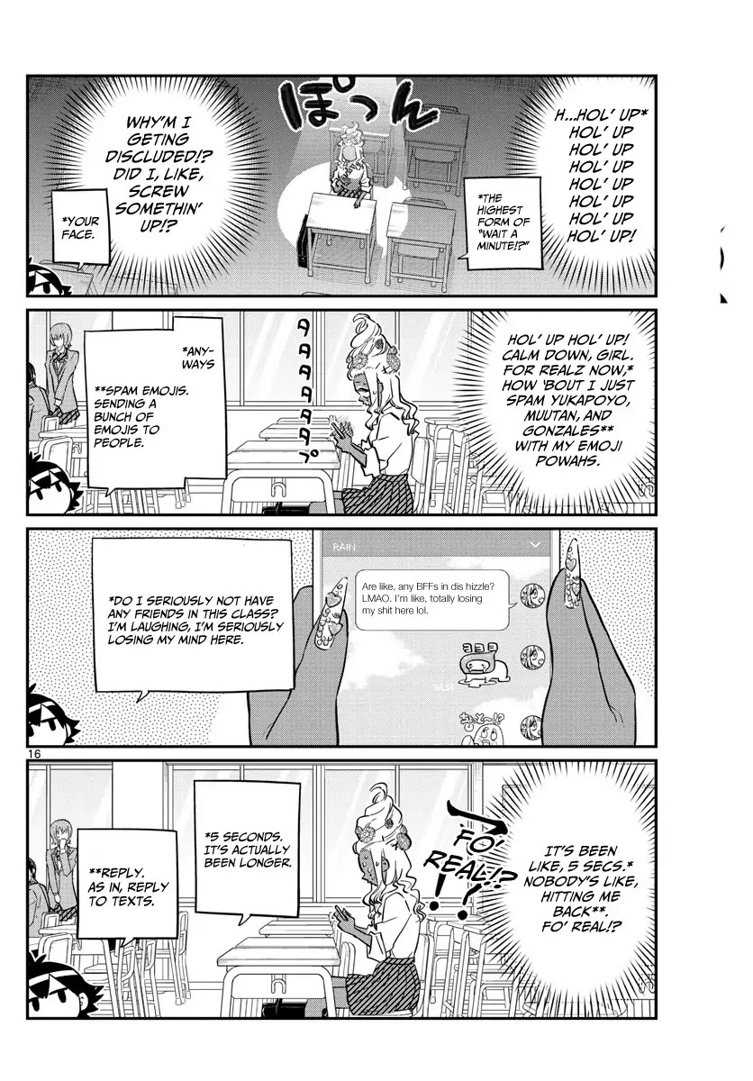 Komi-san wa Komyushou Desu Chapter 131 page 3 - Chapter 131: Gyaru