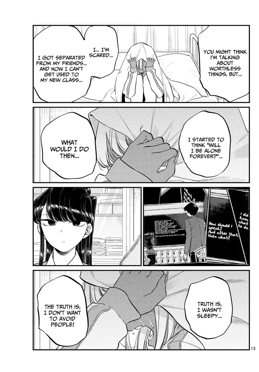 Komi-san wa Komyushou Desu Chapter 132 page 13 - Chapter 132: I'm The Same
