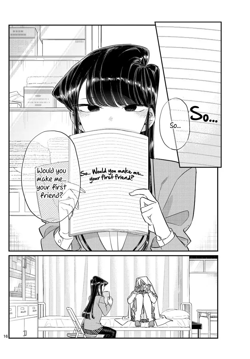 Komi-san wa Komyushou Desu Chapter 132 page 16 - Chapter 132: I'm The Same