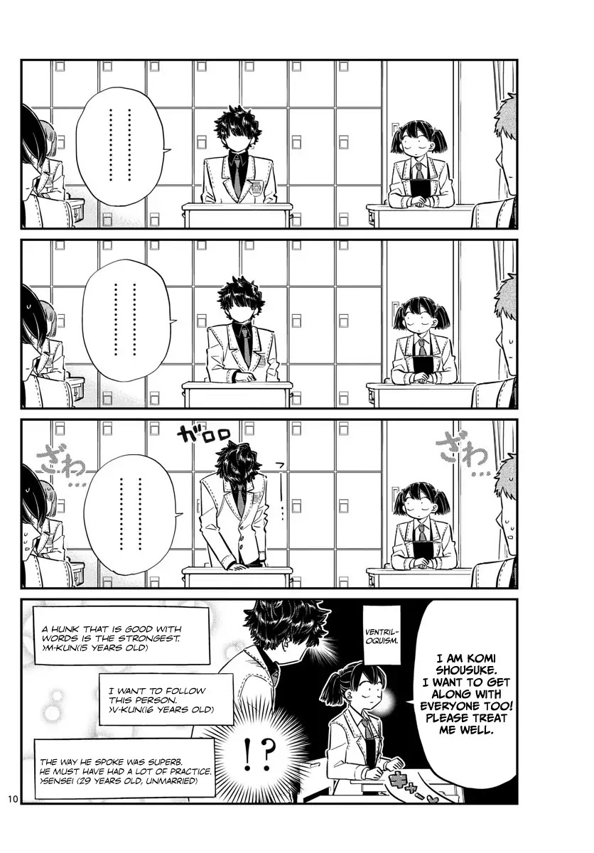 Komi-san wa Komyushou Desu Chapter 133 page 10 - Chapter 133: Komi-Kun