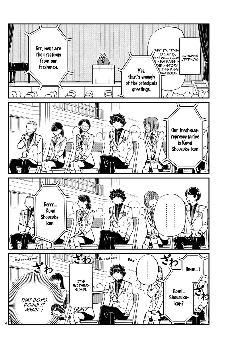 Komi-san wa Komyushou Desu Chapter 133 page 4 - Chapter 133: Komi-Kun
