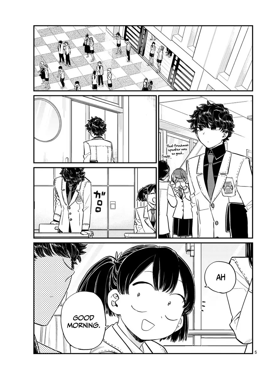 Komi-san wa Komyushou Desu Chapter 133 page 5 - Chapter 133: Komi-Kun