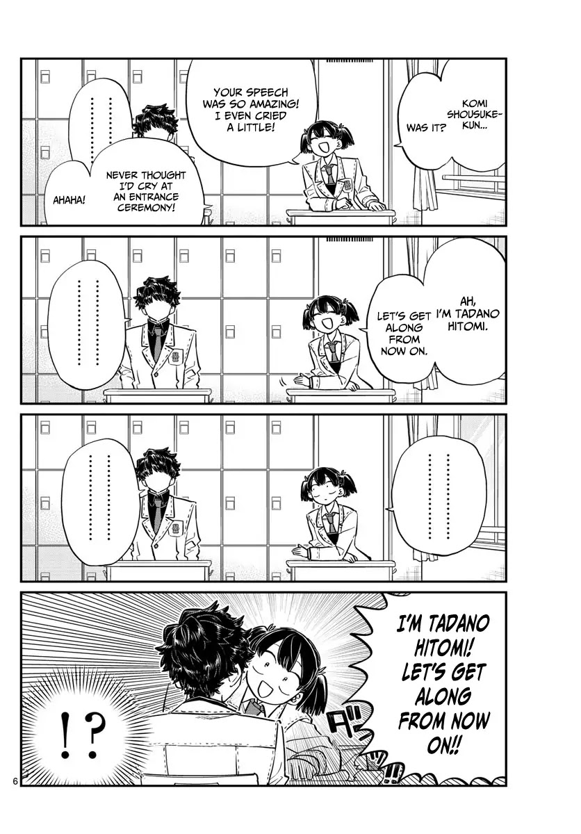Komi-san wa Komyushou Desu Chapter 133 page 6 - Chapter 133: Komi-Kun