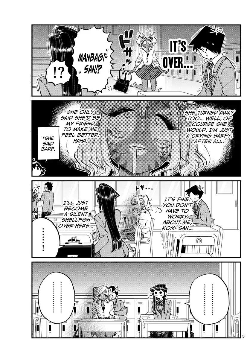 Komi-san wa Komyushou Desu Chapter 134 page 5 - Chapter 134: Manba Again
