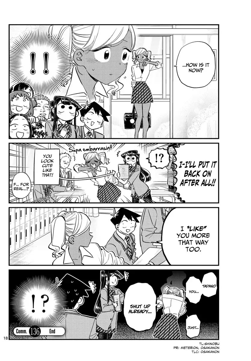Komi-san wa Komyushou Desu Chapter 136 page 7 - Chapter 136: Communication 136