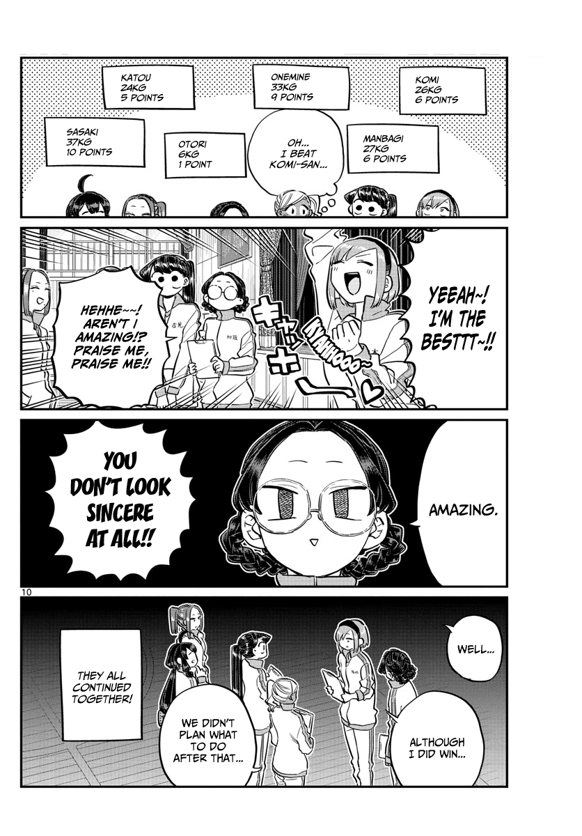 Komi-san wa Komyushou Desu Chapter 137 page 10 - Chapter 137: Communication 137
