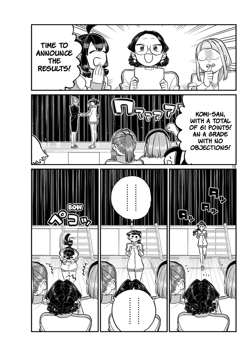 Komi-san wa Komyushou Desu Chapter 137 page 15 - Chapter 137: Communication 137
