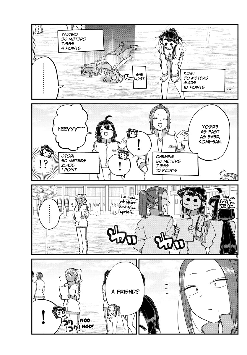 Komi-san wa Komyushou Desu Chapter 137 page 5 - Chapter 137: Communication 137
