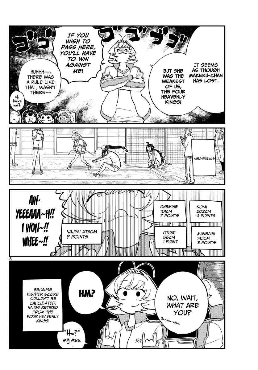 Komi-san wa Komyushou Desu Chapter 137 page 8 - Chapter 137: Communication 137