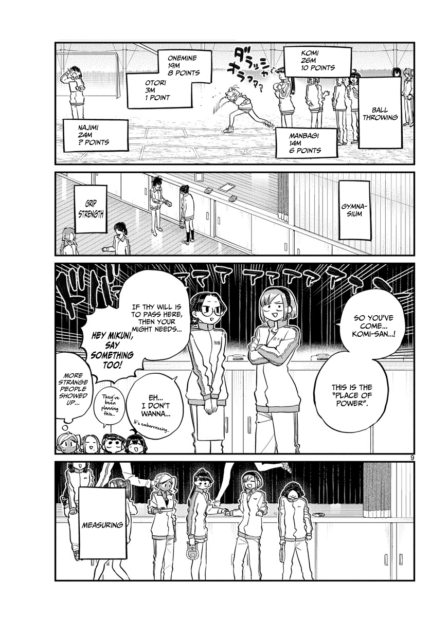 Komi-san wa Komyushou Desu Chapter 137 page 9 - Chapter 137: Communication 137