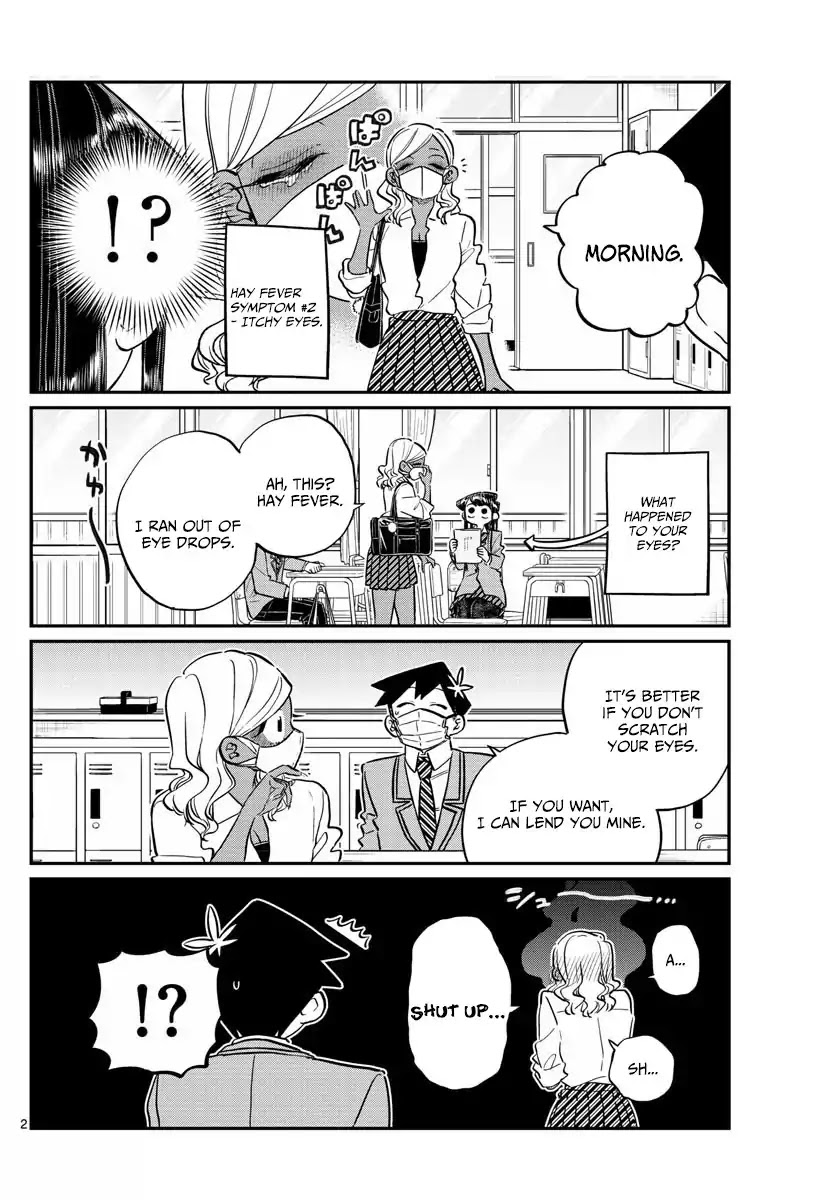 Komi-san wa Komyushou Desu Chapter 138 page 2 - Chapter 138: Hay Fever