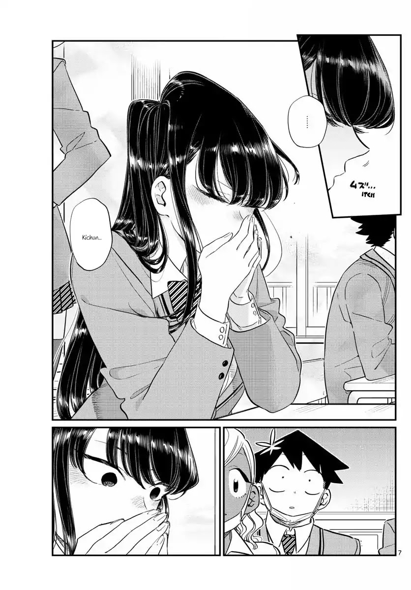 Komi-san wa Komyushou Desu Chapter 138 page 7 - Chapter 138: Hay Fever