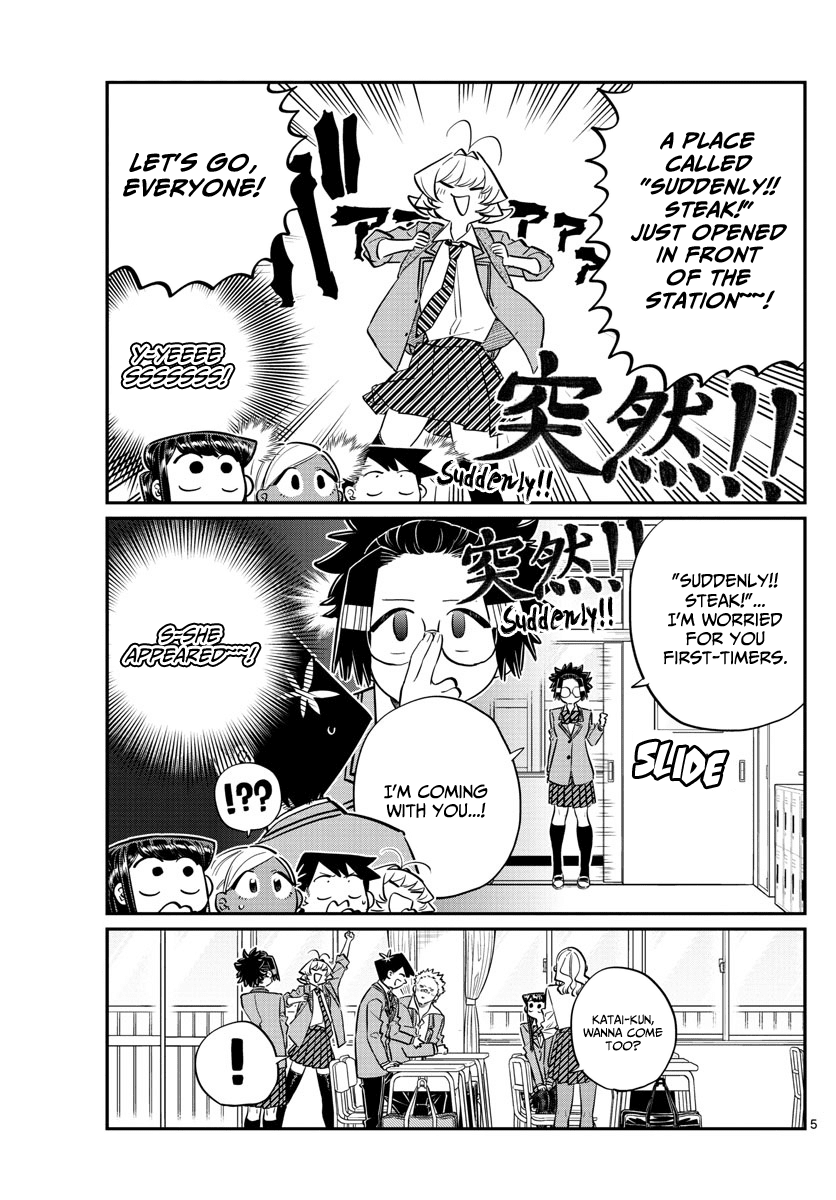 Komi-san wa Komyushou Desu Chapter 139 page 5 - Chapter 139: Communication 139