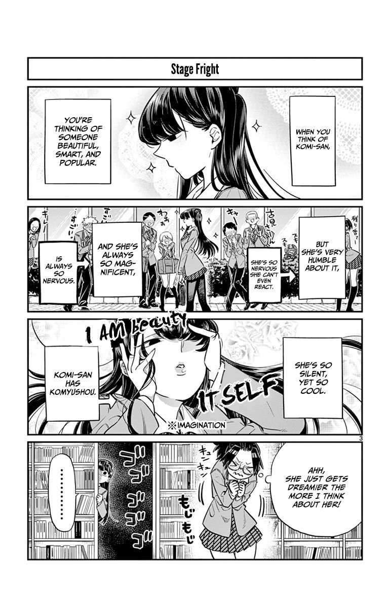 Komi-san wa Komyushou Desu Chapter 14 page 3 - Chapter 14 : Stage Fright
