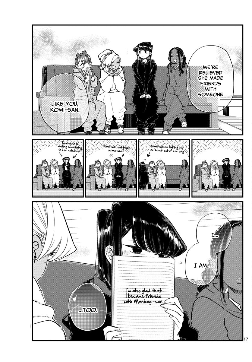 Komi-san wa Komyushou Desu Chapter 140 page 17 - Chapter 140: Communication 140