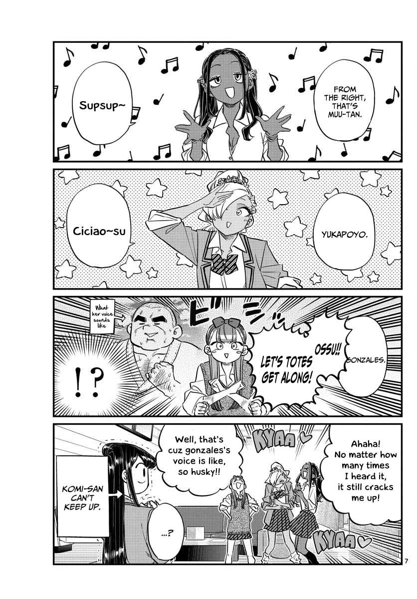 Komi-san wa Komyushou Desu Chapter 140 page 7 - Chapter 140: Communication 140