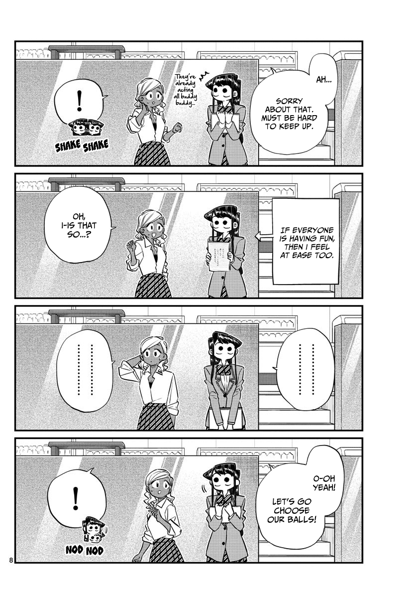 Komi-san wa Komyushou Desu Chapter 140 page 8 - Chapter 140: Communication 140