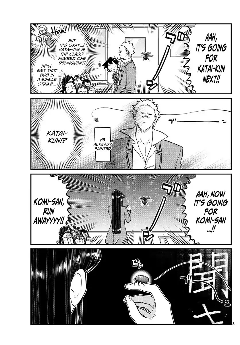 Komi-san wa Komyushou Desu Chapter 141 page 3 - Chapter 141: A bug