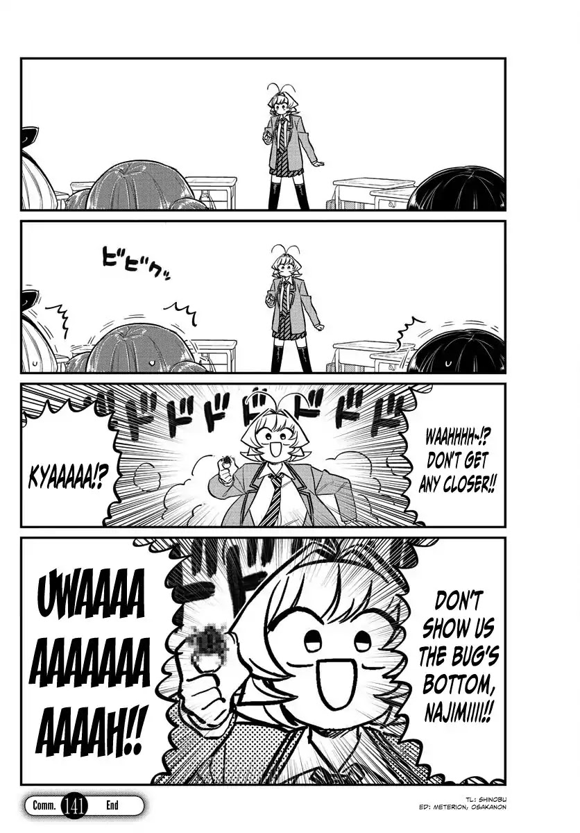 Komi-san wa Komyushou Desu Chapter 141 page 8 - Chapter 141: A bug