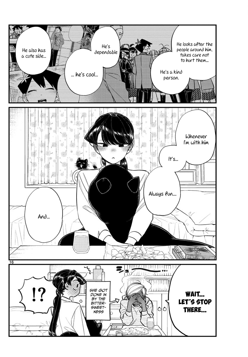 Komi-san wa Komyushou Desu Chapter 142 page 16 - Chapter 142: A Sleep over