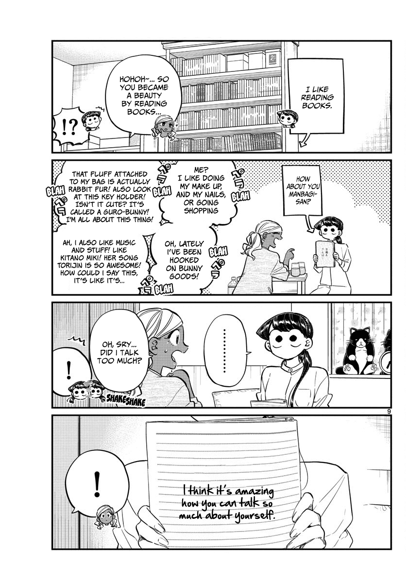 Komi-san wa Komyushou Desu Chapter 142 page 9 - Chapter 142: A Sleep over