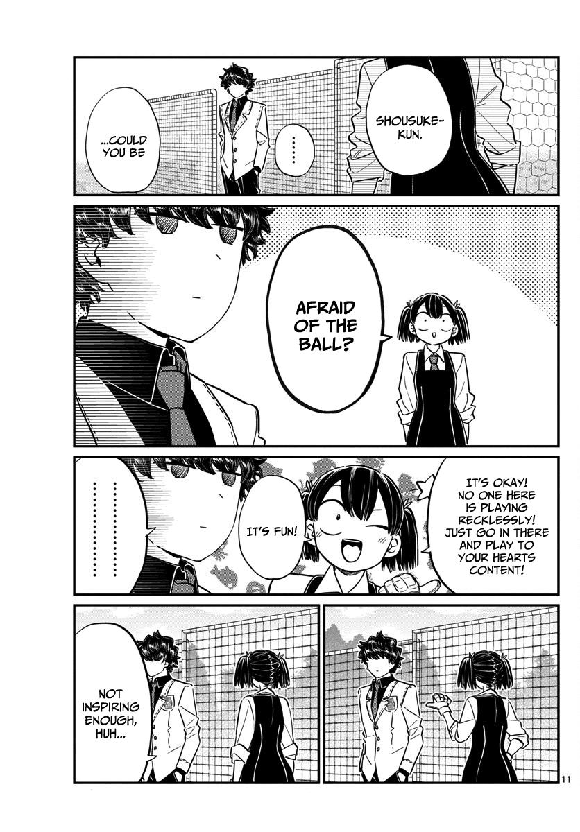 Komi-san wa Komyushou Desu Chapter 143 page 11 - Chapter 143: Soccer