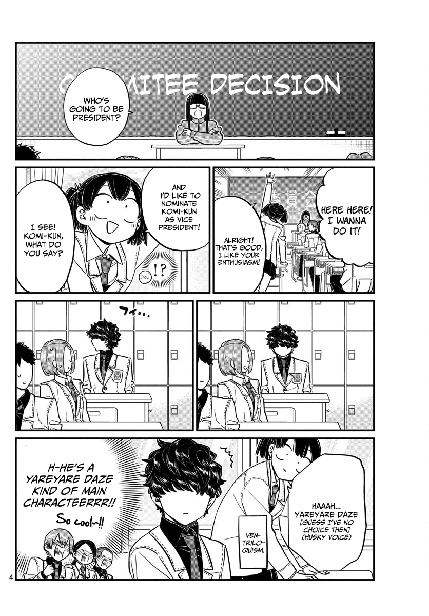 Komi-san wa Komyushou Desu Chapter 143 page 4 - Chapter 143: Soccer