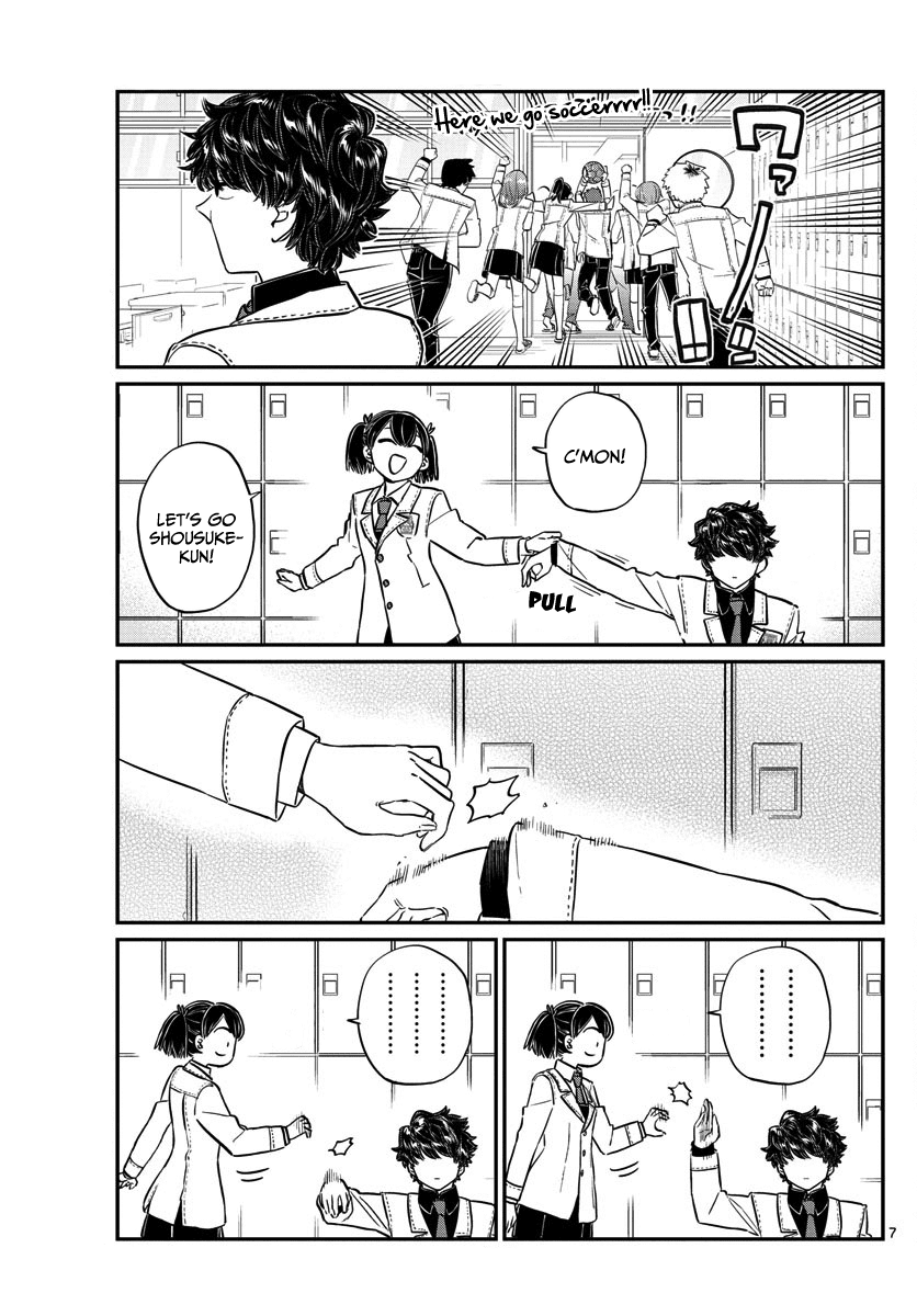 Komi-san wa Komyushou Desu Chapter 143 page 7 - Chapter 143: Soccer
